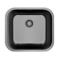 Кухонная мойка Omoikiri Omi 49-U/I-GM вороненая сталь 49x44 см 4993073