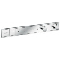 Термостат Hansgrohe RainSelect для 5 потребителей внешняя часть 15384000