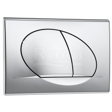 Панель смыва Roca Active 42B 2 режима 255х170х18 мм хром глянцевый 8901140B1