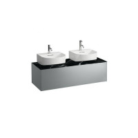Комплект тумба и раковина Laufen Sonar 117.7 х 45.5 х 34 см 1 отверстие белый 8.1634.1.000.104.1 / 4.0545.4.034.142.1
