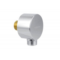 Шланговое подсоединение Aquatek хром AQ2454CR