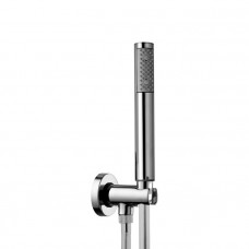 Душевой комплект Bossini Zen с лейкой держателем и шлангом хром C12002C.030