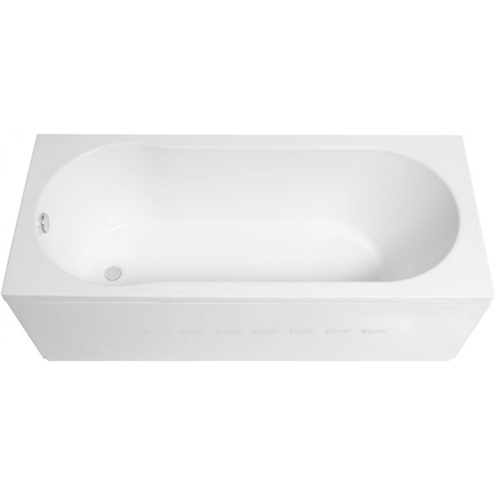 Акриловая ванна Aquanet Light 160x70 с каркасом и сливом-переливом 00243871