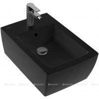 Биде подвесное Villeroy & Boch Memento 2.0 375x560 мм Ebony CeramicPlus 443300S5