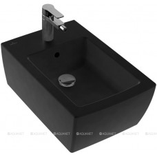 Биде подвесное Villeroy & Boch Memento 2.0 375x560 мм Ebony CeramicPlus 443300S5