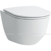 Унитаз подвесной Laufen Pro 530х360 мм Rimless без сиденья 8.2096.6.000.000.1