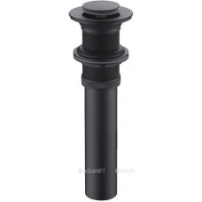 Донный клапан Bravat P6443BW-ENG латунь без перелива черный P6443BW-ENG
