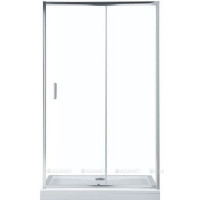 Душевая дверь Aquanet SD-1200A 120x190 см стекло 5 мм прозрачное SD-1200A