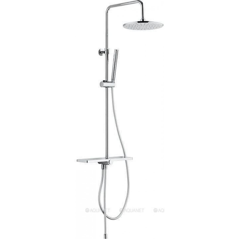 Душевая колонна Aquanet Pragmatic R верхний душ 250 мм без смесителя хром AF430-70-R-C