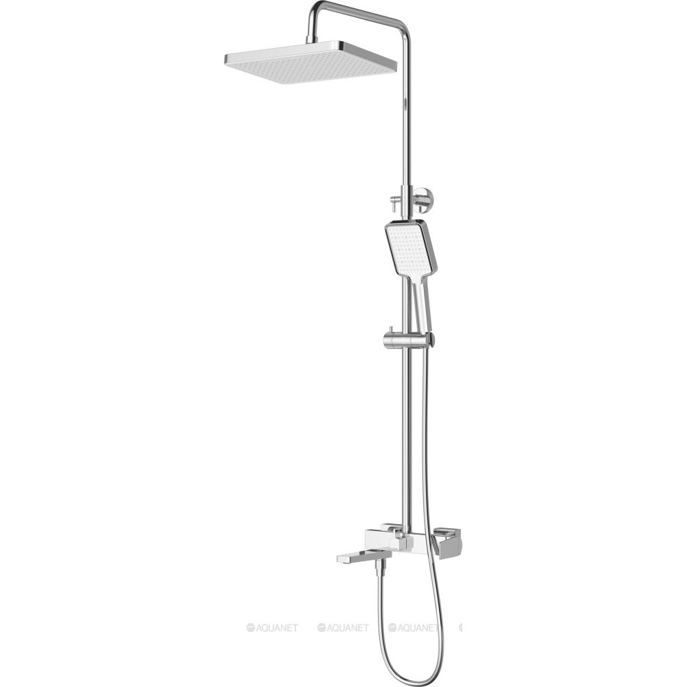 Душевая стойка со смесителем и изливом BelBagno Ardente хром ARDENTE-VSCM-CRM