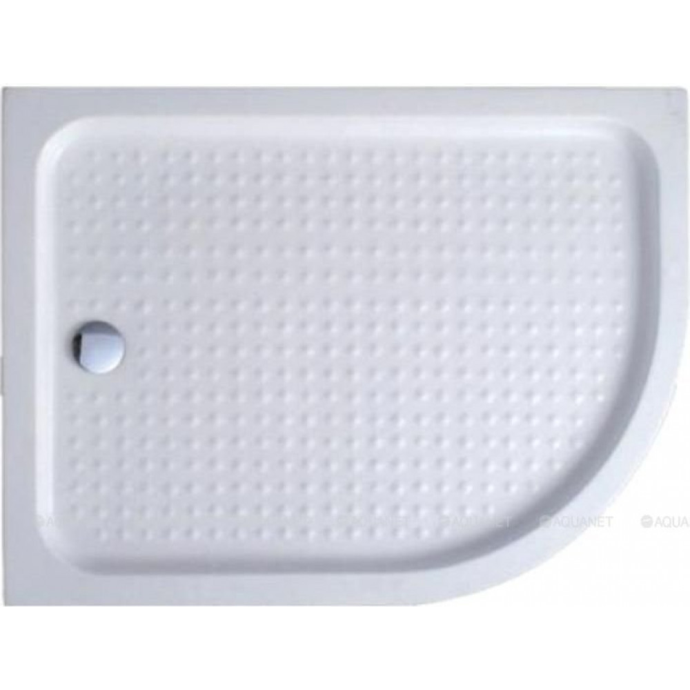 Душевой поддон Cezares Tray 120x80 см радиальный асимметричный левый акриловый TRAY-A-RH-120/80-550-15-W-L