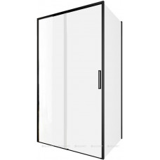 Душевое ограждение Aquanet Pleasure Evo 110x80 см дверь и стекло черный анод AE65-110x80-BT Душевое ограждение Aquanet Pleasure Evo 110x80 см дверь и стекло черный анод AE65-110x80-BT