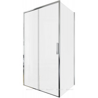Душевое ограждение Aquanet Pleasure Evo 110x80 см дверь и стекло хром AE65-110x80-CT