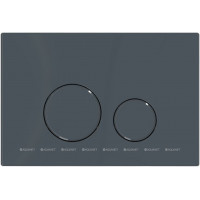 Кнопка смыва пневматическая Allen Brau PRIORITY 3.0 ABS синий матовый 9.20A01.BGM RAL 7031