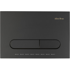 Кнопка смыва Allen Brau Project Color ABS 230x156 мм черный матовый 9.2PR01.31