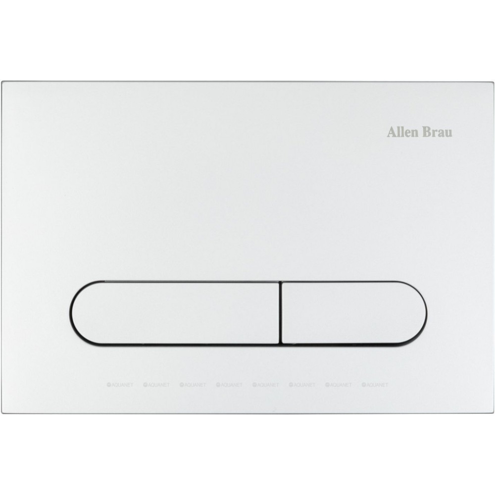 Кнопка смыва Allen Brau Project Color ABS 230x156 мм хром матовый 9.2PR01.MG