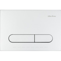 Кнопка смыва Allen Brau Project Color ABS 230x156 мм хром матовый 9.2PR01.MG