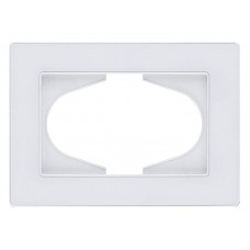 Рамка для двойной розетки Kollinger Eleganz Acryl EA120WH