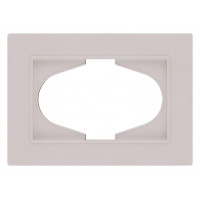 Рамка для двойной розетки Kollinger Eleganz Plex EP120CM
