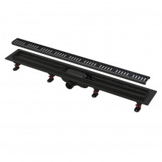 Водоотводящий желоб AlcaPlast APZ10 550 мм черный матовый APZ10BLACK-550M