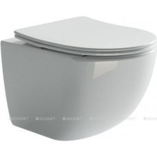 Унитаз подвесной Ceramica Nova Forma с тонким сиденьем 485х320х365 мм CN3009 Унитаз подвесной Ceramica Nova Forma с тонким сиденьем 485х320х365 мм CN3009