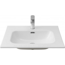 Раковина-столешница Aquanet Flat 60 белый матовый 00330429