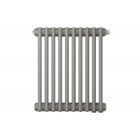 Радиатор трубчатый Zehnder Charleston Retrofit 3057 08 секций боковое подключение 0325 TL с кронштейнами 1223296