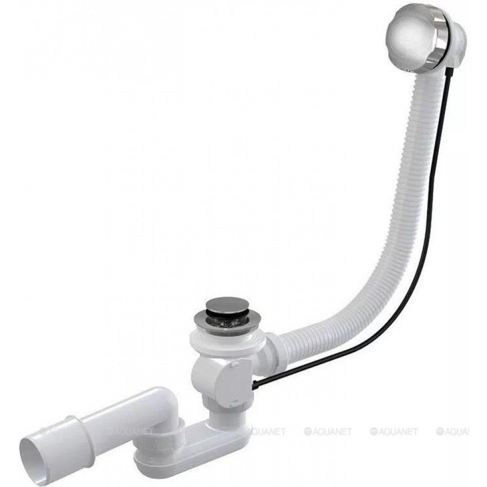 Слив-перелив полуавтоматический для ванны Aquanet V55R 70 см 00264949