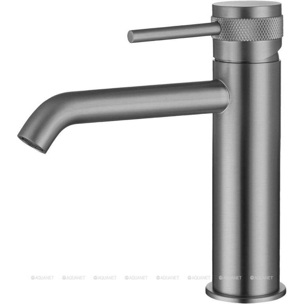 Смеситель для раковины Allen Brau Priority 3.0 излив 125 мм браш. графит 5.31A01-MG
