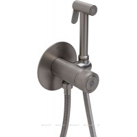 Смеситель с гигиеническим душем Allen Brau Liberty Push key никель 5.33005-BN