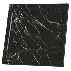 Душевой поддон RGW STL MB 900x900 мм черный мрамор 52211099-14