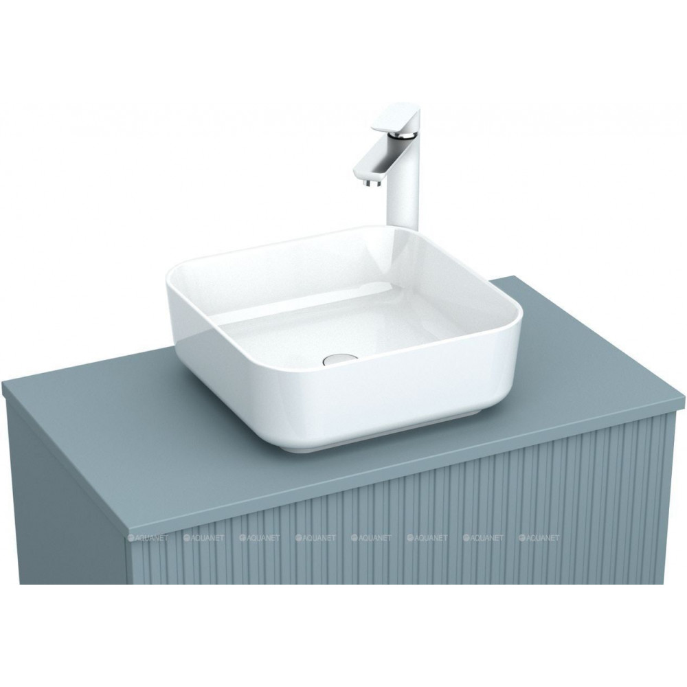 Столешница Aquanet Джейн 80 с отверстием под смеситель мисти грин 00313329