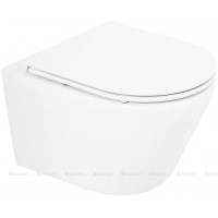 Унитаз подвесной BelBagno TRE с сиденьем Soft Close BB8001CHR/SC