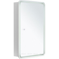 Зеркальный шкаф Aquanet Оптима 50х80 LED с антизапотеванием 00353775