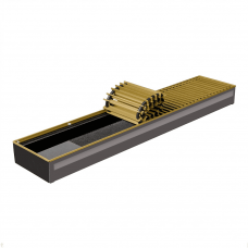 Внутрипольный конвектор КЗТО Бриз 200х80х2300 U RAL 1019 М Внутрипольный конвектор КЗТО Бриз 200х80х2300 U RAL 1019 М