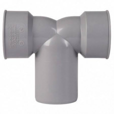 Отвод канализационный сифонный двойной Ostendorf HT HTDSW 90° 40/50/40 мм RAL 7037 112970