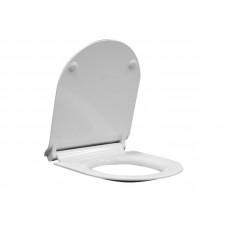 Сиденье для унитаза с крышкой GSI Slim SoftClose белый глянцевый MS86CSN11