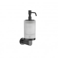 Дозатор для жидкого мыла подвесной Gessi Emporio Accessories сатинированное стекло Black XL 38815#299