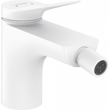 Смеситель для биде hansgrohe Vivenis со сливным гарнитуром белый матовый 75200700