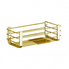 Полка для ванной Colombo Design Angolari 27x11 см PVD золото матовое B9632.OM