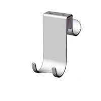 Крючок на стекло Novellini Frame до 1 см хром R90APPEN0G