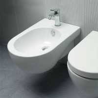 Биде подвесное Azzurra Nuvola 55x35x25 см 1 отв. NUBKS000000MBI