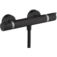 Термостат для душа Hansgrohe Ecostat Comfort внешнего монтажа матовый черный 13116670
