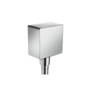 Шланговое подсоединение Hansgrohe FixFit Square хром 26455000