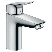 Смеситель для раковины hansgrohe Logis 100 сливной клапан Push-Open 71107000