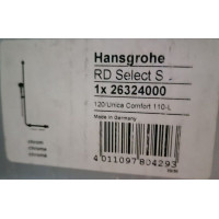 Душевой гарнитур Hansgrohe Raindance Select S 120 3jet с полочкой 1100 мм 26324000