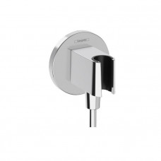 Шланговое подсоединение с держателем Hansgrohe FixFit S хром 26888000