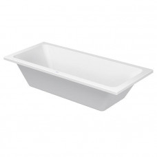 Ванна акриловая Duravit D-Code 180х80 см встраиваемая 700101000000000/790226000001000/790127000000000