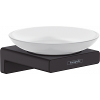 Мыльница hansgrohe AddStoris матовый черный 41746670