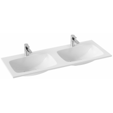 Раковина двойная AQUATON Malaga Duet 1220х450х180 мм Mal.12.04.D